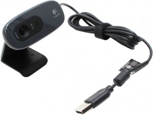 Веб-камера Logitech HD Webcam C270, USB 2.0, 1280*720, 3Mpix foto, Mic, Black фото №1290