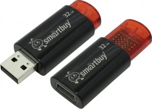 Память Flash USB 32 Gb Smart Buy Click Black фото №1346