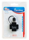 Разветвитель USB 2.0 HUB Smartbuy 4 порта черный (SBHA-6900-K) фото №1586