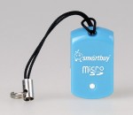 Устройство чтения карт памяти Smartbuy (SBR-706-B) MicroSD голубой фото №1627