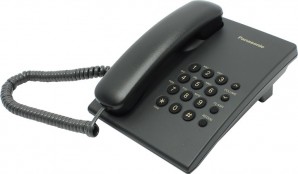 Телефон проводной Panasonic KX-TS2350RUB (Flash) Черный фото №1916