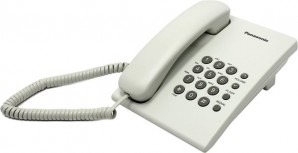 Телефон проводной Panasonic KX-TS2350RUW (Flash Белый) фото №1920