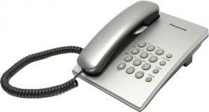 Телефон проводной Panasonic KX-TS2350RUS (Flash) Серебристый фото №1925