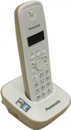 Телефон беспроводной Panasonic KX-TG1611RUJ (бежевый) фото №1942