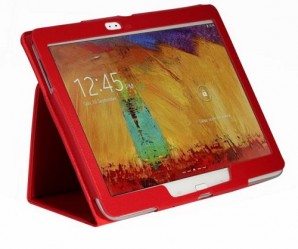 Чехол для планшета Samsung Galaxy Note (2014) 10.1" искус. кожа красный ITSSGN2102-3 фото №2700