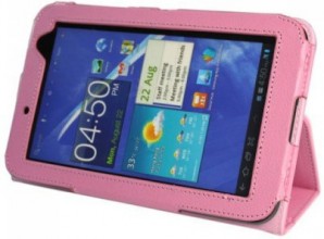 Чехол для планшета Samsung Galaxy Tab 7" P3100/P3110 искус. кожа розовый ITSSGT7202-3 фото №2772