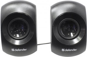 Колонки Defender 2.0 Neo S4 — 2x2W, USB, черный фото №2800