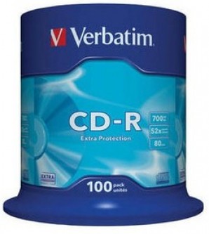 Диск CD-R Verbatim 52x (100шт) фото №2830
