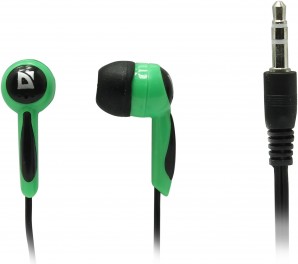Наушники Defender Basic 604 Green Для MP3, кабель 1,1 м фото №3086