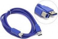 Кабель USB 3.0 AM/BM 1.8м Aopen ACU301-1.8M синий фото №3133