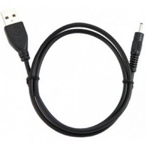Кабель USB 2.0 AM/DC 0.7м Pro Gembird CC-USB-AMP25-0.7M  2,5мм 5V 2A для планшетов Android,  экран, черный, пакет фото №3142
