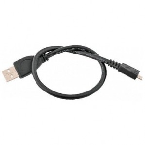 Кабель USB -Am/microB 5p 0,3 m Pro Gembird/Cablexpert CCP-mUSB2-AMBM-0.3M, экран, черный, пакет фото №3271