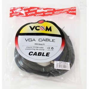 Кабель VGA Premium 15M/15M 03 м 2 фильтра VCOM <VVG6448-3M> фото №3534
