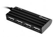 Разветвитель USB 2.0 HUB Smartbuy 4 порта черный (SBHA-6810-K SB83-K) фото №3933