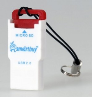 Устройство чтения карт памяти Smartbuy (SBR-707-R) MicroSD красный фото №3943