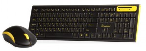 Беспроводной набор Smartbuy 23350AG черно/желтый (SBC-23350AG-KY) фото №3982
