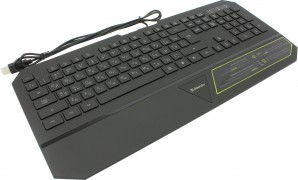 Клавиатура Defender SM-660L Pro Oscar USB B(Черный) 104+6кн, подсветка, 13 доп.фун фото №3996