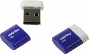 Память Flash USB 08 Gb Smart Buy LARA Blue фото №4140