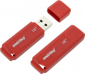 Память Flash USB 16 Gb Smart Buy Dock Red  (SB16GBDK-R) фото №4146