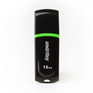 Память Flash USB 16 Gb Smart Buy Paean Black фото №4154