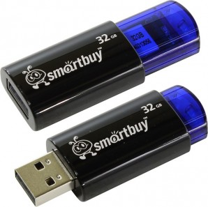 Память Flash USB 32 Gb Smart Buy Click Blue фото №4162