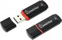 Память Flash USB 32 Gb Smart Buy Crown Black фото №4166