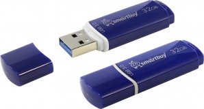 Память Flash USB 32 Gb Smart Buy Crown Blue USB 3.0 фото №4167