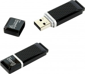 Память Flash USB 32 Gb Smart Buy Quartz series Black фото №4206