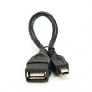 Кабель USB 2.0 OTG Gembird/Cablexpert A-OTG-AFBM-002, USBAF/Mini-BM, 0.15м, пакет фото №4320