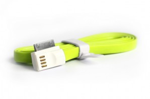 Кабель Smartbuy (iK-412m) USB - 30-pin для Apple, магнитный, длина 1,2 м зеленый фото №4338