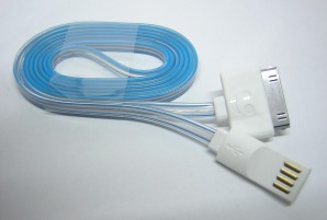 Кабель Smartbuy USB - 30-pin для Apple, с индикацией заряда, длина 1,2 м (iK-412s) фото №4365