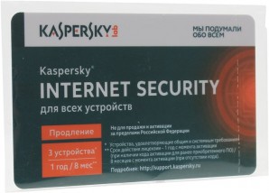 Программный продукт Kaspersky Internet Security Multi-Device 3-устройства 1год продление карта (KL1941ROCFR) фото №4620
