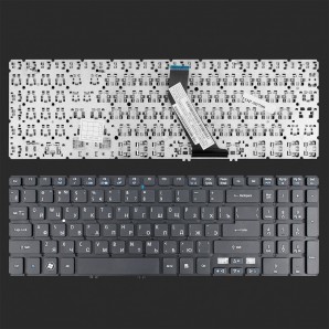 Клавиатура для ноутбука TOP-90700 Acer Aspire V5 Series. Русифицированная. Чёрная. Гарантия 3 мес. фото №4637