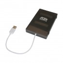 Внешний корпус AgeStar SUBCP1 (BLACK) USB2.0, пластик, черный, безвинтовая конструкция фото №4690