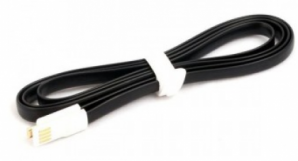 Кабель Smartbuy (iK-512m black) USB - 8-pin для Apple, магнитный, длина 1,2 м, черный фото №4845