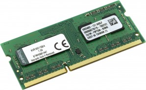 Память SO-DIMM DDR III 04Gb PC1600 Kingston [KVR16S11S8/4] 1.5V фото №5026