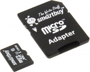 Память MicroSDXC 128GB Smart Buy Class 10 c адаптером SD фото №5310