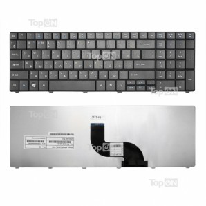 Клавиатура для ноутбука VB-006821 TOP-92241 Acer Aspire E1-521 E1-531 E1-531G E1-571 E1-571 Series Black фото №5561