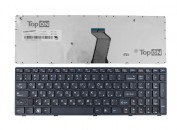 Клавиатура для ноутбука VB-002932 TOP-90697 Lenovo B570 B575 B590 G570 V570 Y570 Z570 Series. Черная, с черной рамкой. фото №5675