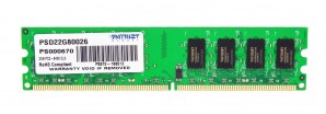 Память DDR II 2Gb PC800, Patriot фото №5903