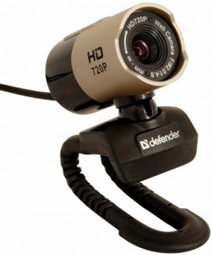 Веб-камера DEFENDER G-lens 2577 HD720p 2МП, 5сл. стекл.линза фото №6046