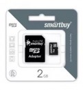 Память MicroSD 002Gb Smart Buy (с адаптером SD) фото №6192