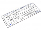 Беспроводная клавиатура Jet.A SlimLine K7 BT White ультракомпактная с USB-интерфейсом фото №6649