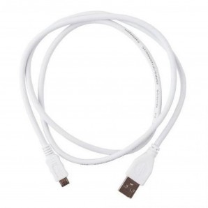Кабель USB -Am/microB 5p 1.8 m Gembird белый CC-mUSB2-AMBM-6W USB 2.0 фото №6705