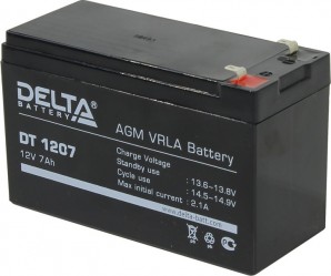 Аккумулятор Delta DT 1207 12V7Ah фото №6919