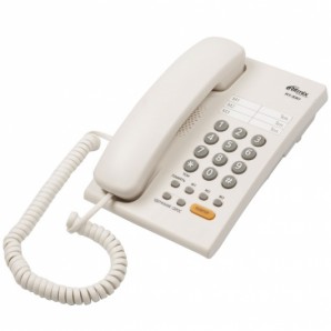 Телефон проводной RITMIX RT-330 Белый без дисплея, 3 номера однокноп.набора, мелодия на удержании звонка, пауза, сброс, повтор номера, регулировка громкости звонка  (настольный/настенный) фото №7230