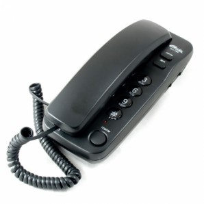Телефон проводной RITMIX RT-100 Черный без дисплея  (настенный) с функциями повтора набора номера,выбора уровня громкости звонка Hi-Low, световой индикацией входящего звонка, с функциями сброс и звук. фото №7233