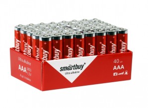 Батарея алкалиновая AAA SmartBuy Atlant LR03/40 (40/960)  (SBBA-3A40S) фото №7508