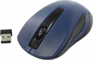 Мышь беспроводная Defender MM-605 синий,3 кнопки,1200dpi фото №7575