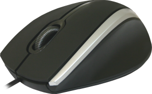Мышь Defender MM-340 Optimum черный+серый,3кнопки,1000dpi фото №7587